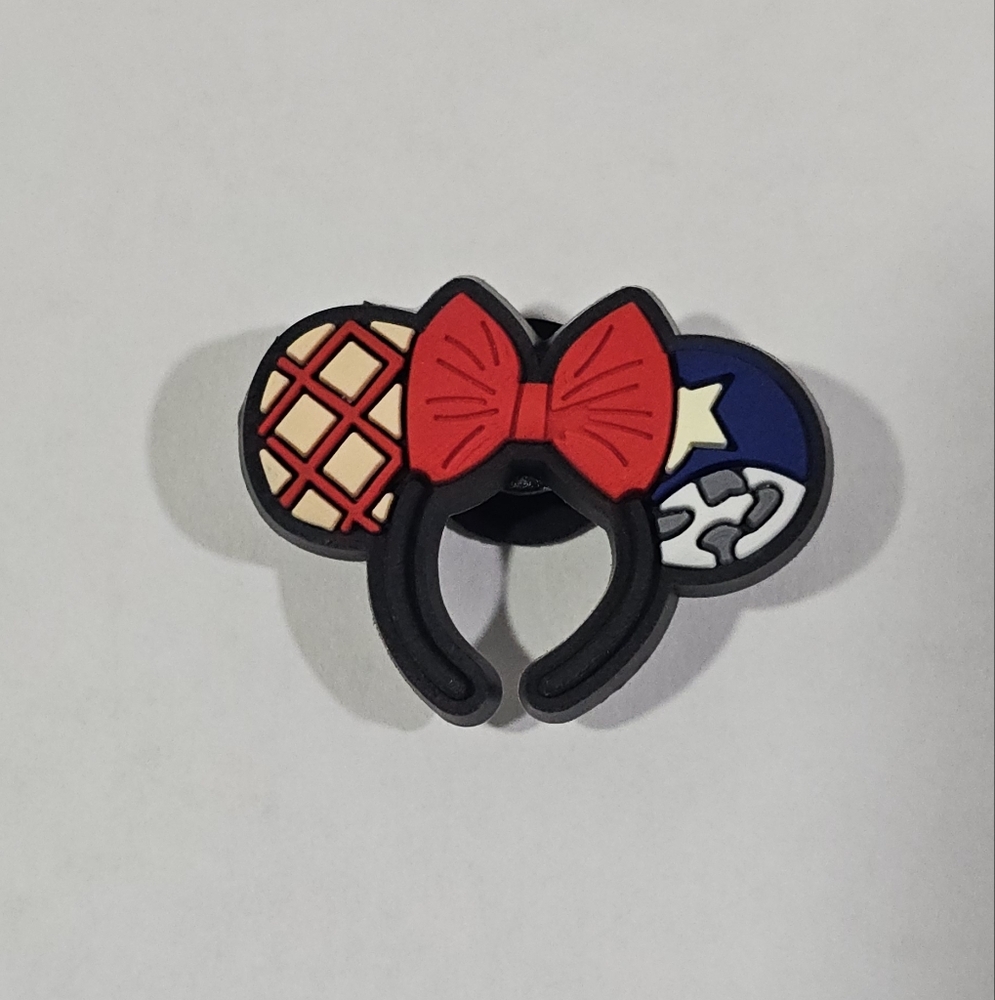 Minnie Ears Shoe Charm Croc Charms Clog